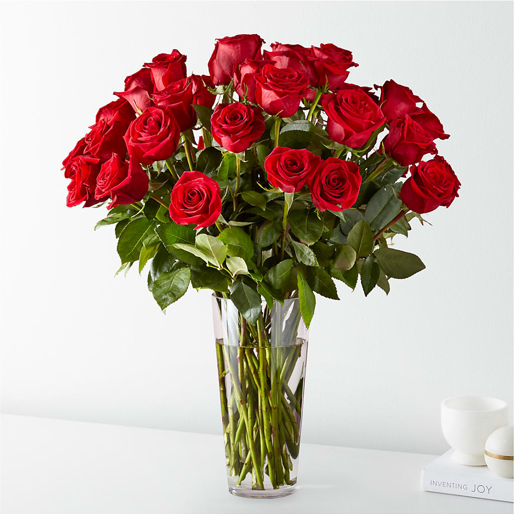 Long Stem Red Rose Bouquet – SMITH FLORAL & GREENHOUSES, Lansing MI
