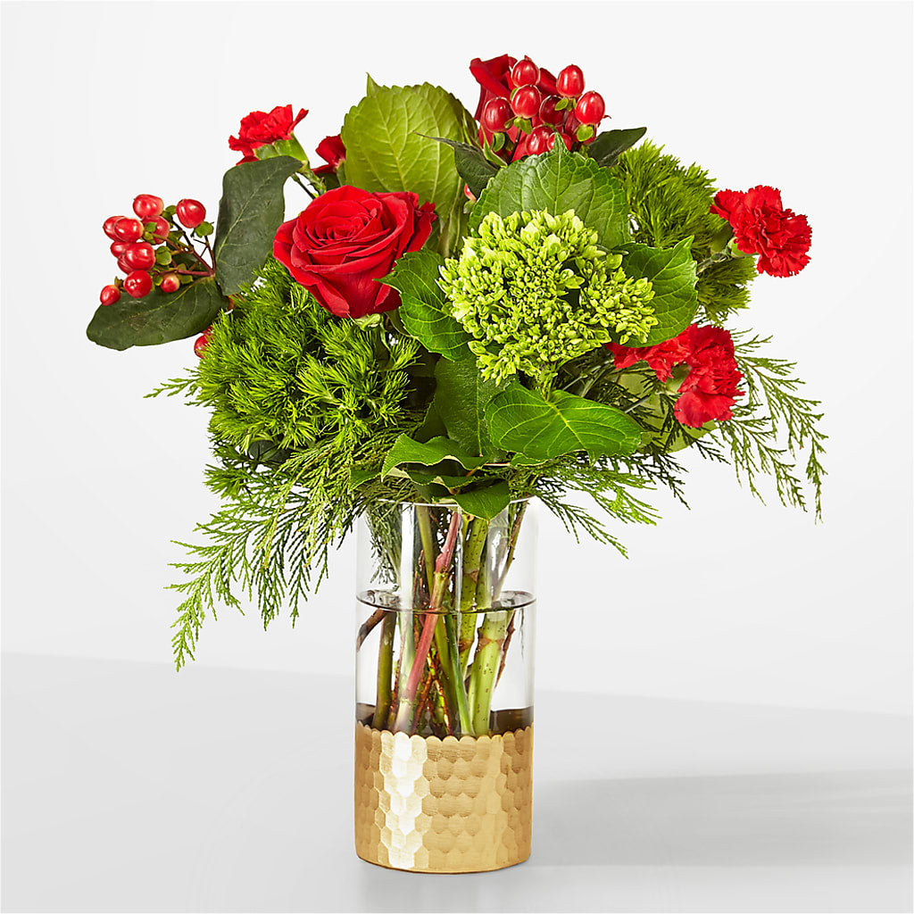 Plaid Throw Bouquet – SMITH FLORAL & GREENHOUSES, Lansing MI