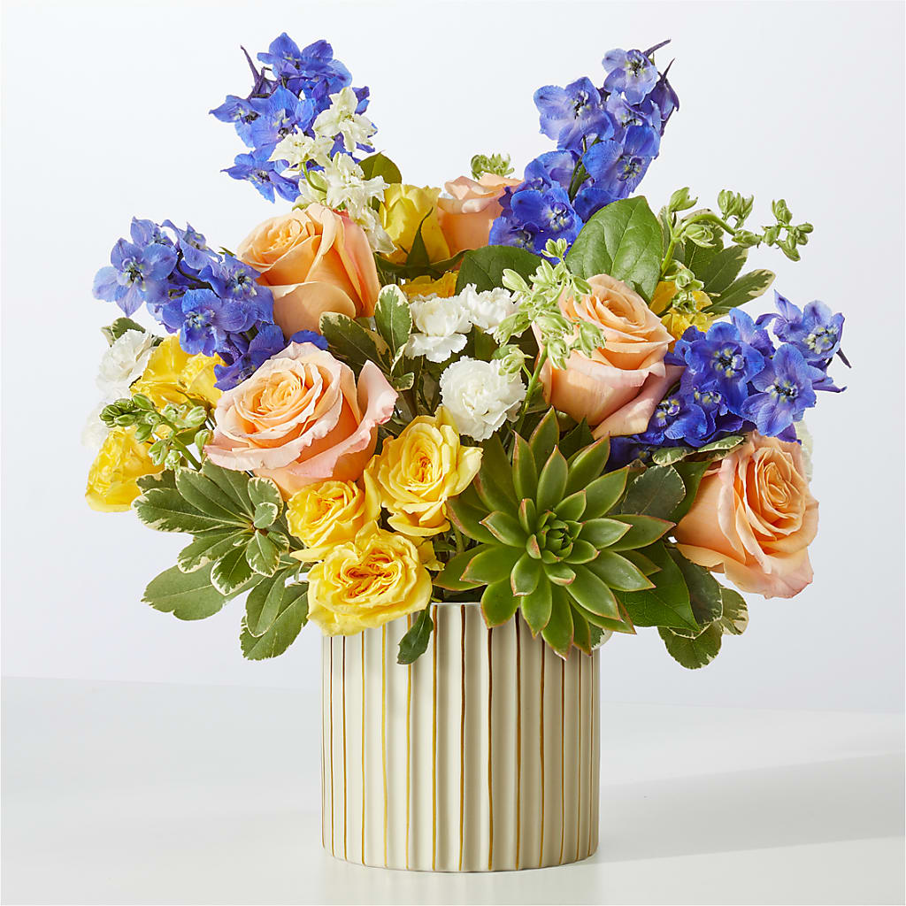 Cobalt Reverie Bouquet – SMITH FLORAL & GREENHOUSES, Lansing MI