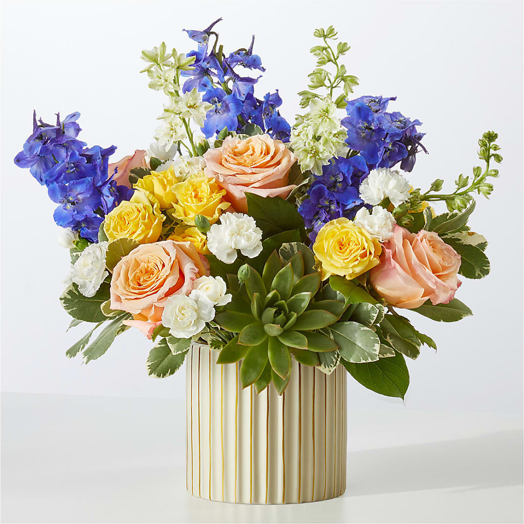 Cobalt Reverie Bouquet – SMITH FLORAL & GREENHOUSES, Lansing MI
