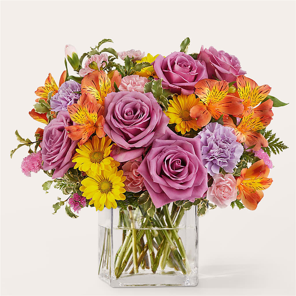 Shades of Happiness Bouquet – SMITH FLORAL & GREENHOUSES, Lansing MI