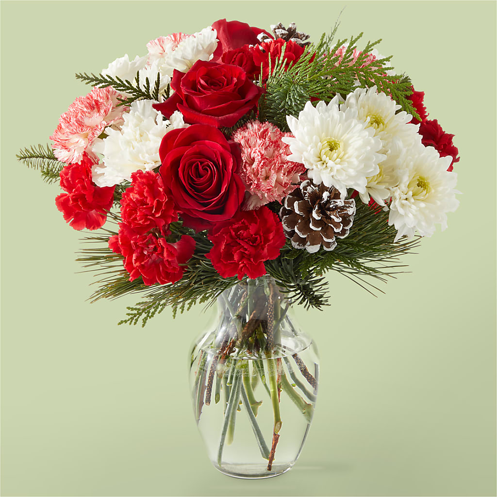 Candy Cane Lane Bouquet – SMITH FLORAL & GREENHOUSES, Lansing MI