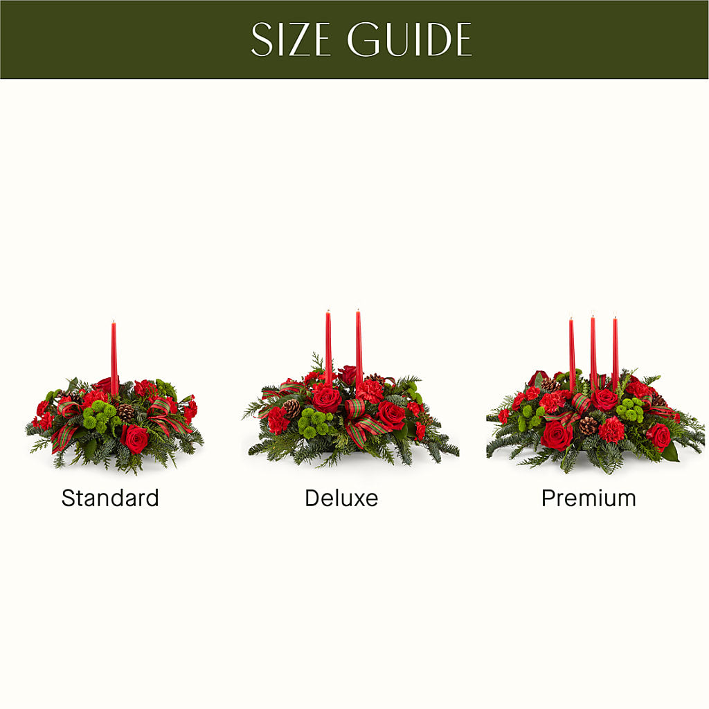 By the Candlelight Centerpiece – SMITH FLORAL & GREENHOUSES, Lansing MI