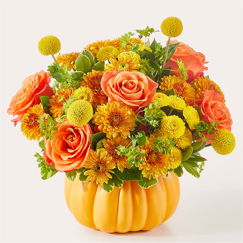 Gourdgeous Pumpkin – SMITH FLORAL & GREENHOUSES, Lansing MI