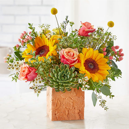 Sunflower Season Bouquet – SMITH FLORAL & GREENHOUSES, Lansing MI