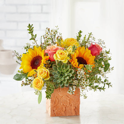 Sunflower Season Bouquet – SMITH FLORAL & GREENHOUSES, Lansing MI