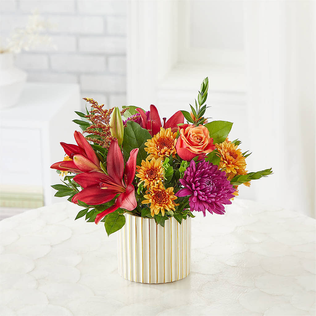 Burgundy Landscape Bouquet – SMITH FLORAL & GREENHOUSES, Lansing MI