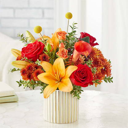 Scarlet Skies Bouquet – SMITH FLORAL & GREENHOUSES, Lansing MI