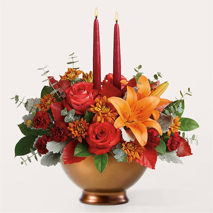 Fruits of Fall Centerpiece – SMITH FLORAL & GREENHOUSES, Lansing MI