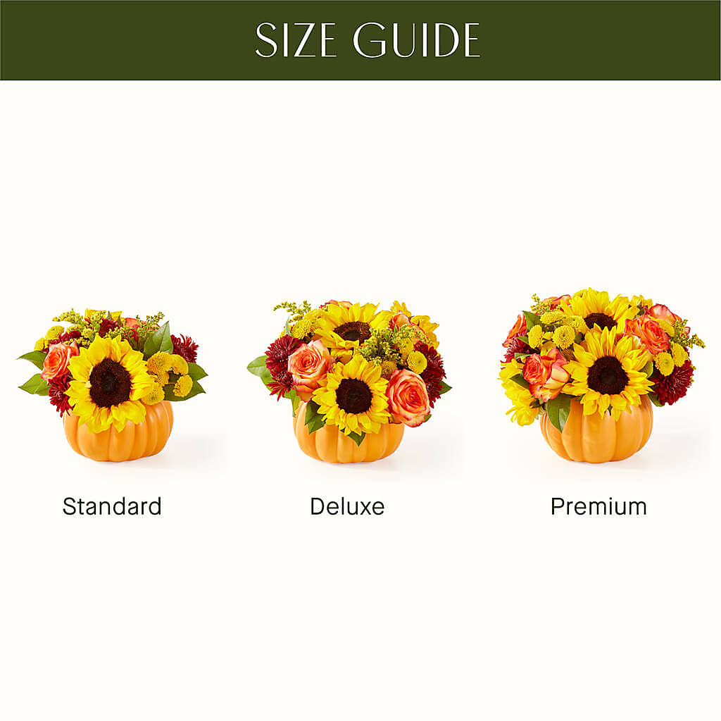Golden Gourd Pumpkin Bouquet – SMITH FLORAL & GREENHOUSES, Lansing MI