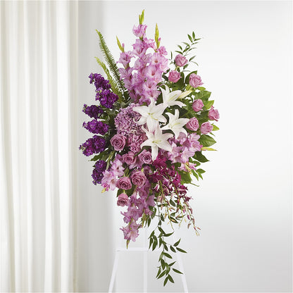 Never Alone Standing Spray – SMITH FLORAL & GREENHOUSES, Lansing MI