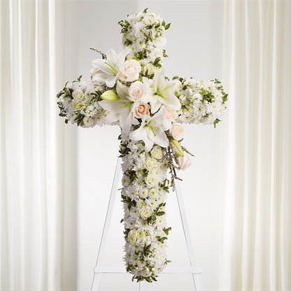 Spiritual Guidance Standing Spray – SMITH FLORAL & GREENHOUSES, Lansing MI