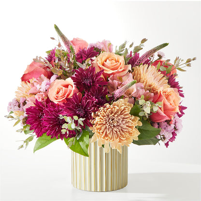 Berry Cobbler Bouquet with Ivory Vase – SMITH FLORAL & GREENHOUSES, Lansing MI