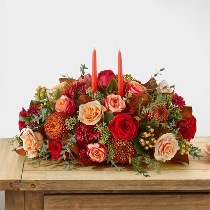 Gather Near Centerpiece – SMITH FLORAL & GREENHOUSES, Lansing MI