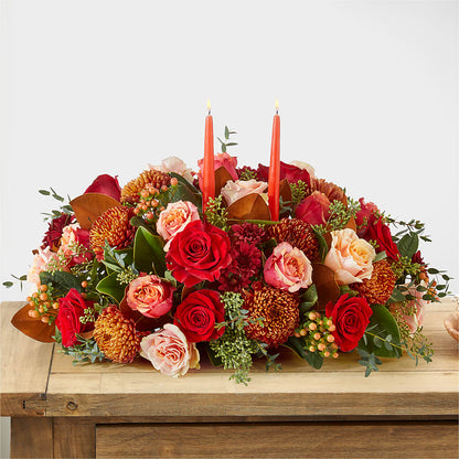 Gather Near Centerpiece – SMITH FLORAL & GREENHOUSES, Lansing MI