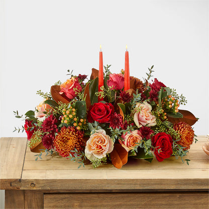 Gather Near Centerpiece – SMITH FLORAL & GREENHOUSES, Lansing MI