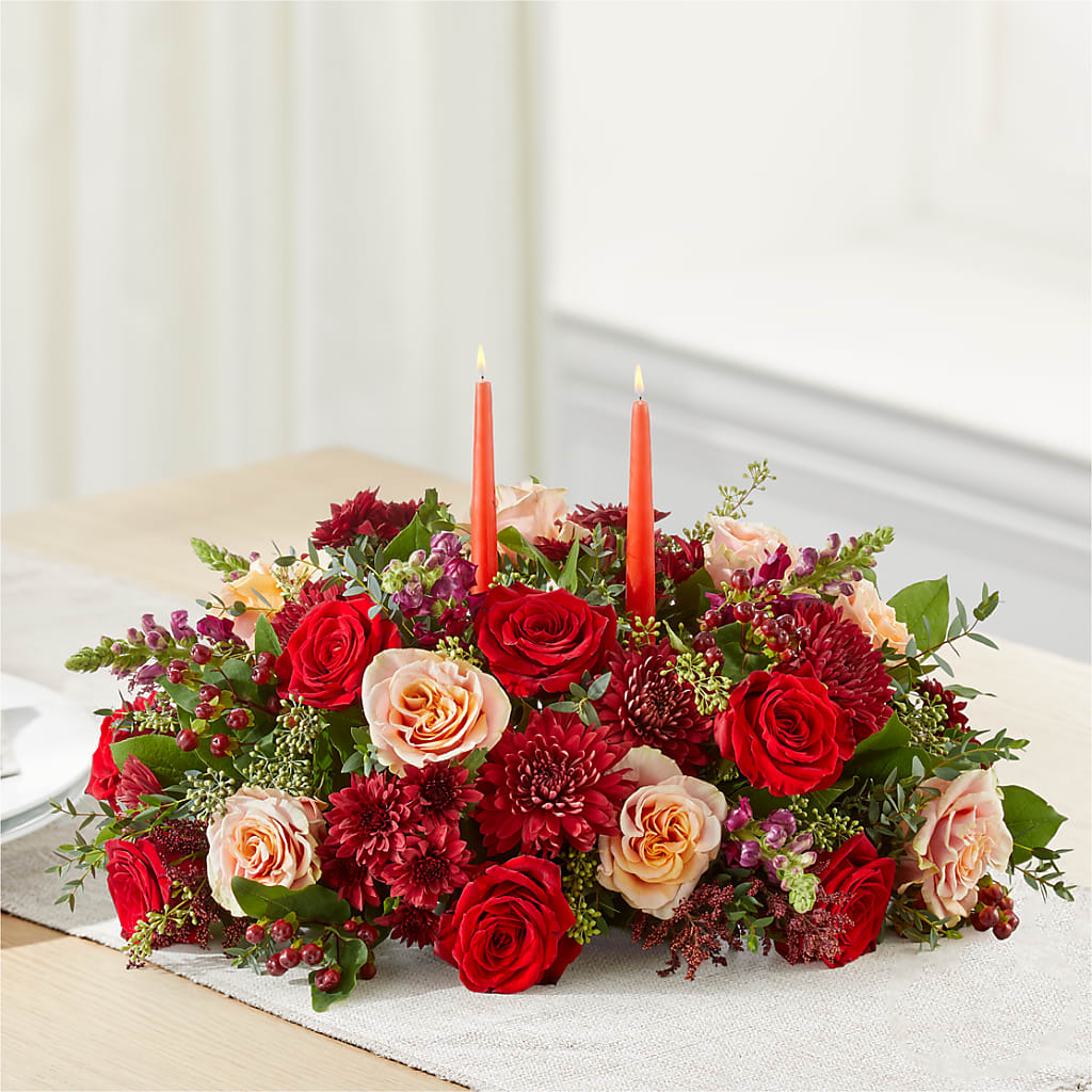 Most Thankful Centerpiece – SMITH FLORAL & GREENHOUSES, Lansing MI