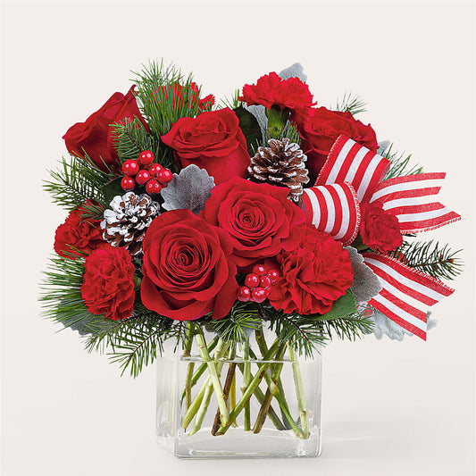 Baking Spirits Bright Bouquet – SMITH FLORAL & GREENHOUSES, Lansing MI
