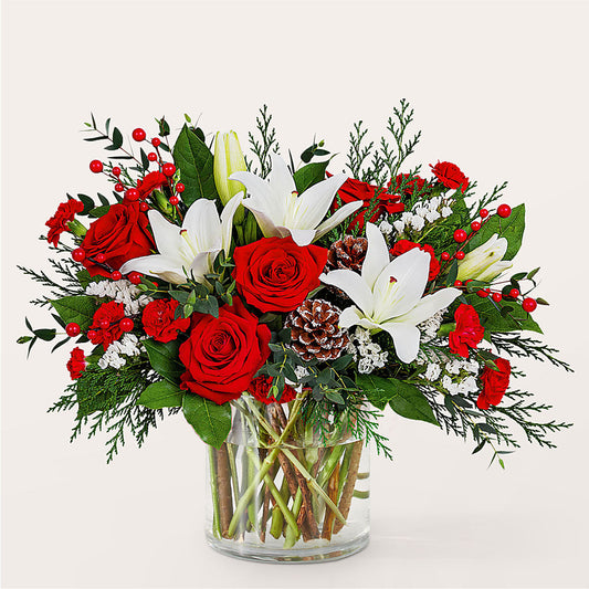 Best in Snow Bouquet – SMITH FLORAL & GREENHOUSES, Lansing MI