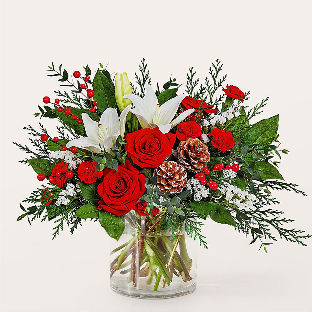 Best in Snow Bouquet – SMITH FLORAL & GREENHOUSES, Lansing MI