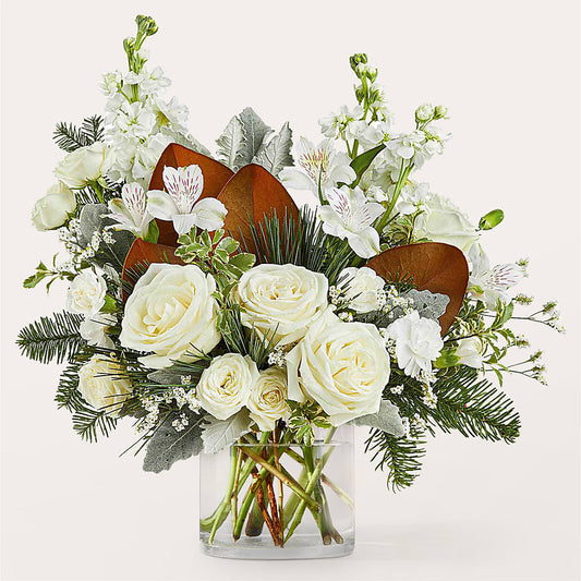 Fresh Snowfall Bouquet – SMITH FLORAL & GREENHOUSES, Lansing MI